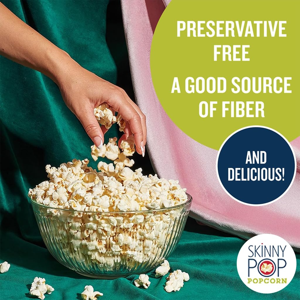 image:imageSKINNYPOP Assorted Gluten Free Popcorn Bags 5 oz 18 CountFamily Favorites Multipack