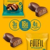 image:imageFULFIL Protein Snack Bites Chocolate Salted Caramel Flavored Gluten Free with 16g Protein per serving 7 Bites per Bag 10 Bags