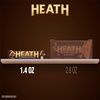 image:imageHEATH Chocolatey English Toffee Candy Bars 14 oz 18 ct14 Ounce Pack of 18