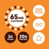 image:imageONE Coffee Shop Caffeinated Protein Bars Caramel Macchiato Gluten Free with 20g Protein and 65mg of Caffeine Energy Pantry Staples 212 oz 12 Count Packaging May Vary
