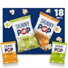 image:imageSKINNYPOP Assorted Gluten Free Popcorn Bags 5 oz 18 CountOriginal  Dairy Free White Cheddar