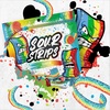 image:imageSOUR STRIPS Rainbow Flavored Chewy Candy Party Bag 102 oz102 oz