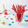 image:imageTWIZZLERS Twists Strawberry Flavored Licorice Style Candy Tub 5 lbStrawberry