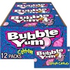 image:imageBUBBLE YUM Cotton Candy Flavored Chewy Bubble Gum Packs 282 oz 12 CountCottonCandy