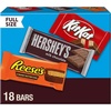 image:imageHERSHEYS KIT KAT amp REESES Milk Chocolate Variety Box 18 ctMilk Chocolate