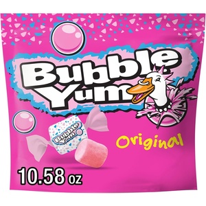 image:imageBUBBLE YUM Original Bubble Gum Bag 1058 oz1 Count Pack of 1