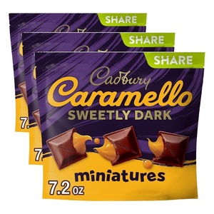 image:imageCADBURY CARAMELLO Sweetly Dark Chocolate Caramel Miniature Candy 72 oz72 Ounce Pack of 3