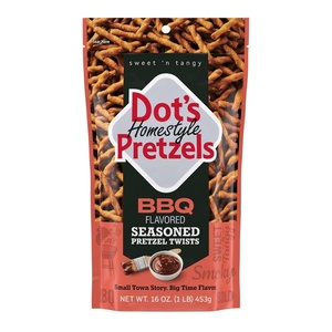 image:imageDOTS Homestyle Pretzels Original Seasoned Pretzel Twists Bag 16 ozBarbecue