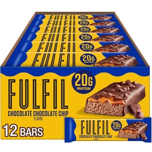 image:imageFULFIL Chocolate Salted Caramel Protein Bars 15g Protein 12 ctChocolate Chocolate Chip