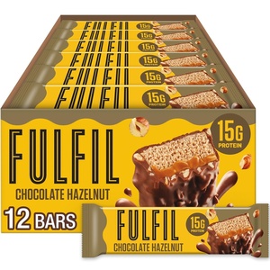 image:imageFULFIL Chocolate Salted Caramel Protein Bars 15g Protein 12 ctChocolate Hazelnut