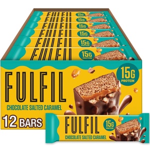 image:imageFULFIL Chocolate Salted Caramel Protein Bars 15g Protein 12 ctChocolate Salted Caramel