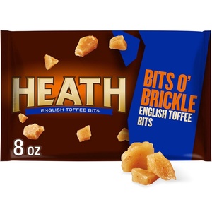 image:imageHEATH BITS O BRICKLE English Toffee Baking Bits Bag 8 oz8 Ounce Pack of 1