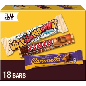 image:imageHERSHEY Assorted Chocolate Caramel Candy Variety Pack 294 oz 18 ct294 Ounce Pack of 1