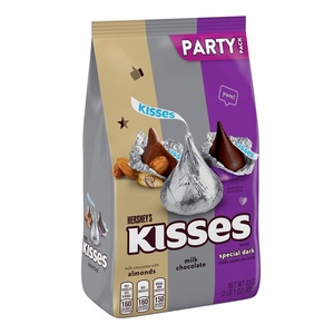 image:imageHERSHEYS KISSES Assorted Chocolate  33 ozVariety Milk  Special Dark  with Almonds