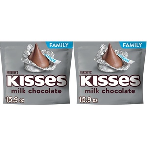 image:imageHERSHEYS KISSES Milk Chocolate Candy Party Pack 358 oz179 Ounce Pack of 2