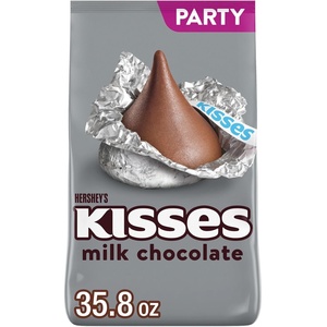 image:imageHERSHEYS KISSES Milk Chocolate Candy Party Pack 358 oz358 Ounce Pack of 1