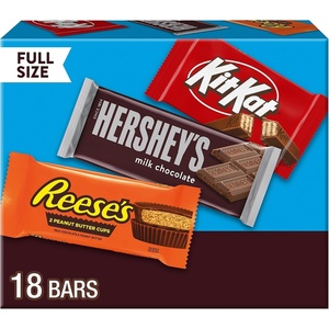 image:imageHERSHEYS KIT KAT amp REESES Milk Chocolate Variety Box 18 ctMilk Chocolate