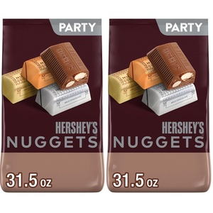 image:imageHERSHEYS NUGGETS Assorted Chocolate Candy Variety Pack 26 oz315 Ounce Pack of 2