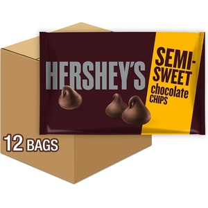 image:imageHERSHEYS Semi Sweet Chocolate Baking Chips Bags 12 oz 12 CountSemiSweet Milk Chocolate