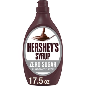image:imageHERSHEYS Zero Sugar Chocolate Syrup Bottles 175 oz 6 CountChocolate SUGAR FREE