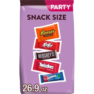 image:imageHershey Assorted Flavored Snack Size Candy Variety Pack 269 oz269 Ounce Pack of 9
