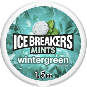 image:imageICE BREAKERS Spearmint Sugar Free Mints Tins 15 oz 8 CountWintergreen