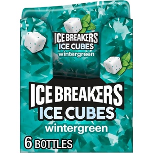 image:imageICE BREAKERS Wintergreen SugarFree Gum Bottles 324 oz 6 ct40 Count Pack of 72
