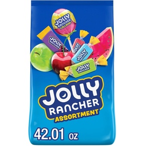 image:imageJOLLY RANCHER Assorted Fruit Candy Bulk Bag Variety Pack 4201 ozAssortment and Lollipops