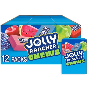 image:imageJOLLY RANCHER Chews Assorted Fruit Flavored Candy Box 206 oz 12 CtMixedFruit