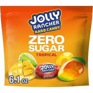 image:imageJOLLY RANCHER Zero Sugar Tropical Fruit Hard Candy Bag 61 oz61 Ounce Pack of 1