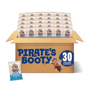 image:imagePIRATES BOOTY Aged White Cheddar Cheese Puffs Bags 5 oz 24 CountPack of 30