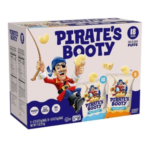 image:imagePIRATES BOOTY Assorted Aged White Cheddar Cheese Puffs 11 oz 18 CountCheddar  Cheddar Blast