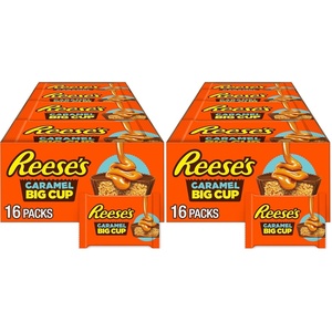 image:imageREESES Big Cup Caramel Peanut Butter Cups 14 oz 16 ct224 Ounce Pack of 32