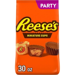image:imageREESES Miniatures Milk Chocolate Peanut Butter Cups Candy Party Pack 356 oz30 Ounce Pack of 1