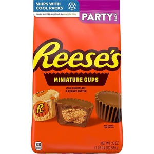 image:imageREESES Miniatures Milk Chocolate Peanut Butter Cups Candy Party Pack 356 oz30 Ounce Pack of 9