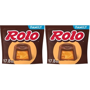 image:imageROLO Rich Chocolate Caramels Candy Family Pack 161 oz178 Ounce Pack of 2