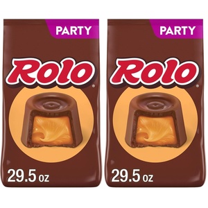 image:imageROLO Rich Chocolate Caramels Candy Party Pack 295 oz295 Ounce Pack of 2