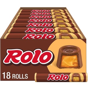 image:imageROLO Rich Chocolate Caramels Candy Rolls 17 oz 18 Count