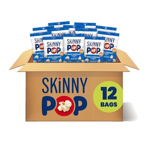 image:imageSKINNYPOP Original Gluten Free Popcorn Bags 65 oz 30 Count1 Ounce Pack of 12