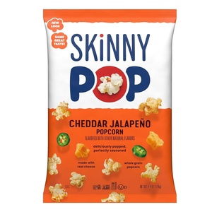 image:imageSkinnyPop Popcorn Bag Original Party Size Bag Gluten Free Snacks 8 ozCheddar Jalapeno