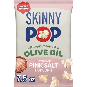 image:imageSkinnyPop Popcorn Bag Original Party Size Bag Gluten Free Snacks 8 ozHimalayan Pink Salt Olive Oil