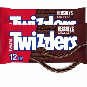 image:imageTWIZZLERS Twists Chocolate Flavor 12Ounce Bag12 Ounce Pack of 2