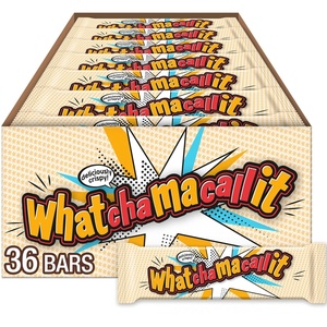 image:imageWHATCHAMACALLIT Chocolate Caramel Peanut Crisps Candy Bars 16 oz 36 Ct