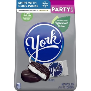 image:imageYork Dark Chocolate Peppermint Patties Bulk Candy Party Pack 292 oz292 Ounce Pack of 9