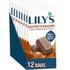 image:imageLILYS Salted Caramel Milk Chocolate Style No Sugar Added Bars 28 oz 12 CtSalted Caramel Milk Chocolate Style
