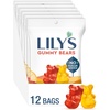 image:imageLILYS No Sugar Added Sour Gummy Worms Candy Bags 18 oz 12 CtMixedFruit