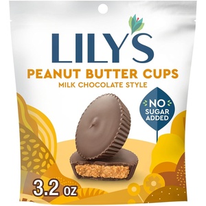 image:imageLILYS Milk Chocolate Style Peanut Butter Cups Bag 32 ozMilk Chocolate
